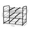 3-Tier Stackable Can Storage Rack Dispenser – 36 Can Organizer for Pantry, Adjustable Dividers & Non-Slip Base (16.73x12.2x14.76")